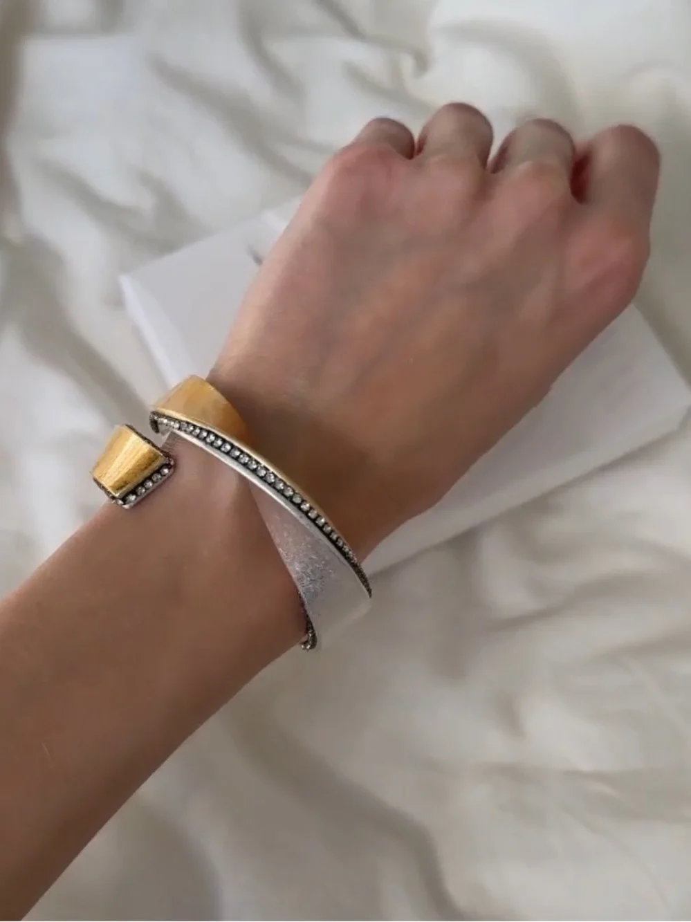 NWOT. Zara Gold/Silver Women's Sparkly Combination Bracelet.